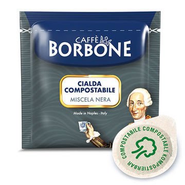 Cialde Miscela Nera Sistema ESE Borbone 50 pz