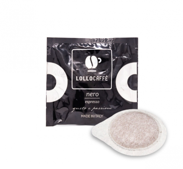 Cialde Miscela Nera Sistema ESE Lollo Caffè 150 pz