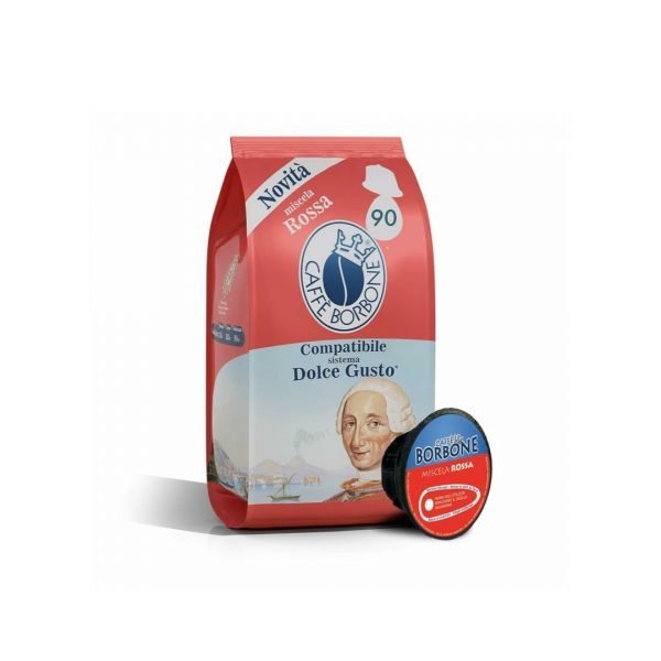90 Capsule Miscela Rossa Dolce Gusto